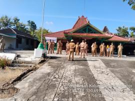 RAKOR DAN APEL PAGI PAMONG KARANGMOJO